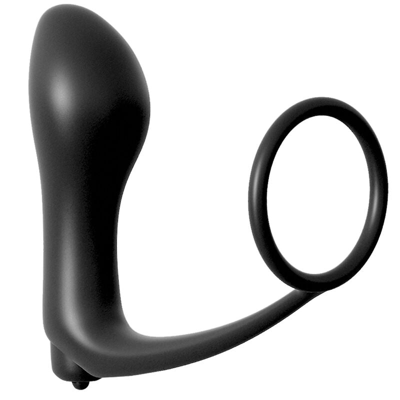Anal Fantasy Elite Collection - Plug Vibratorio con Anillo para el Pene