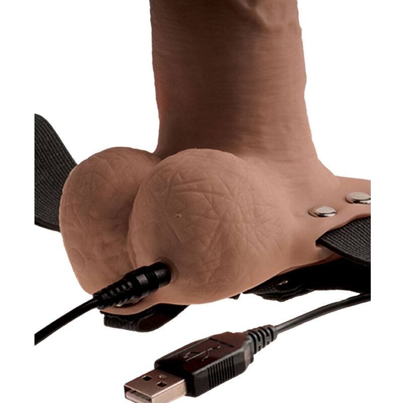 Fetish Fantasy Series - Arnés Ajustable con Pene Realista 15 cm y Vibrador