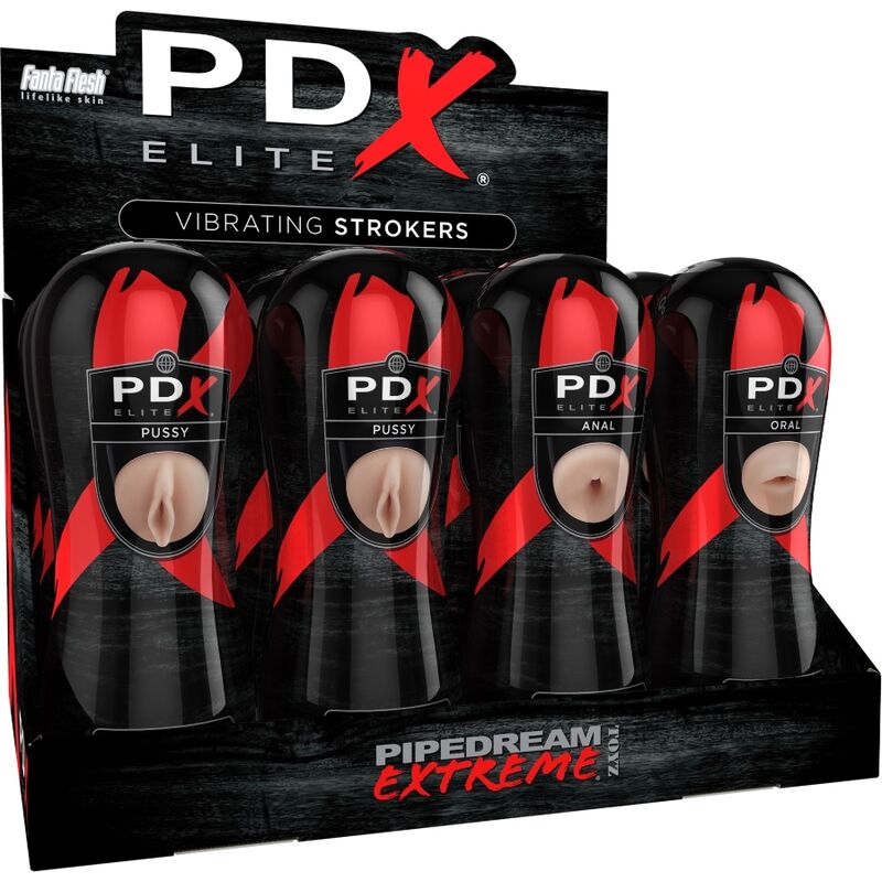 PDX Elite Stroker Set - Colección de 12 Unidades