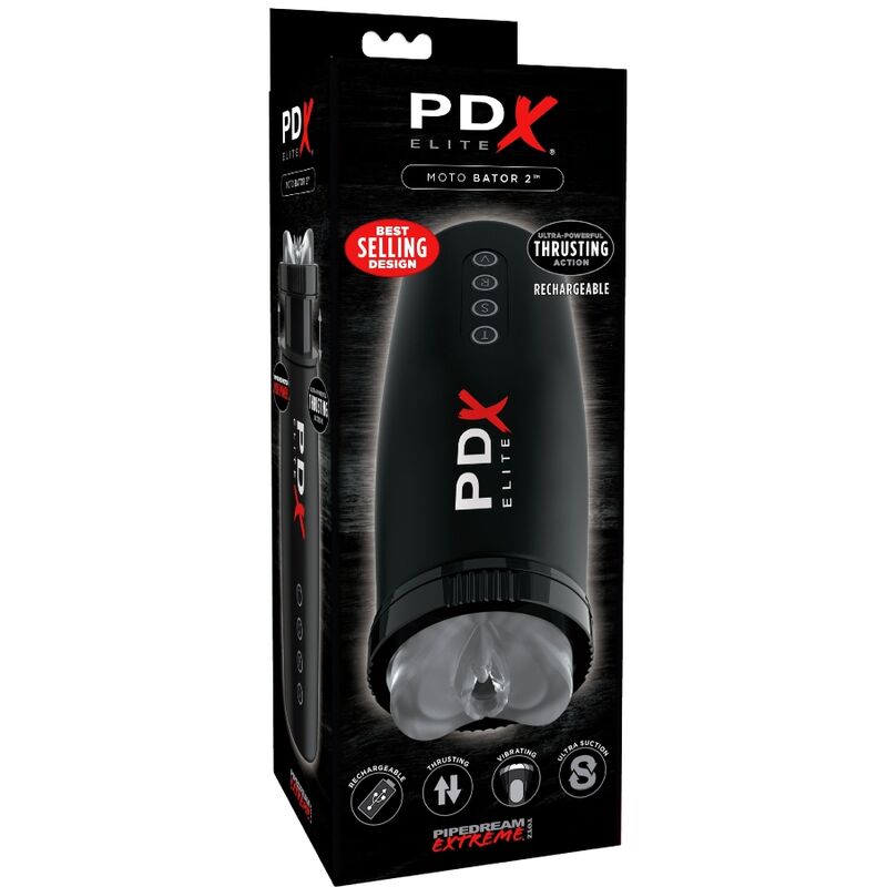 PDX Elite Stroker Ultra-Powerful Recargable - Masturbador Automático de Alta Potencia