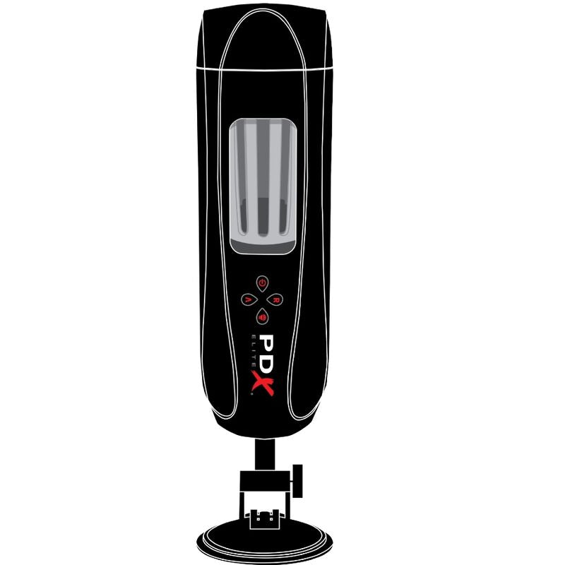 PDX Elite Stroker Ultimate Milker 2 - Tecnología Giratoria y Vibración
