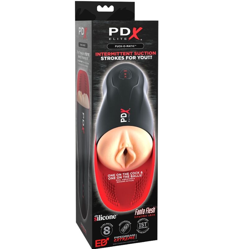 PDX Elite Stroker - Estimulador Dual con Vibración