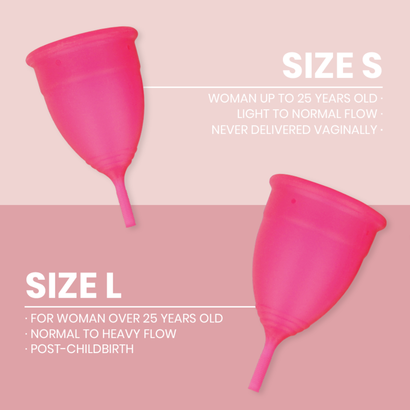 Intimichic Menstrual Cup Medical Grade Silicone Talla S