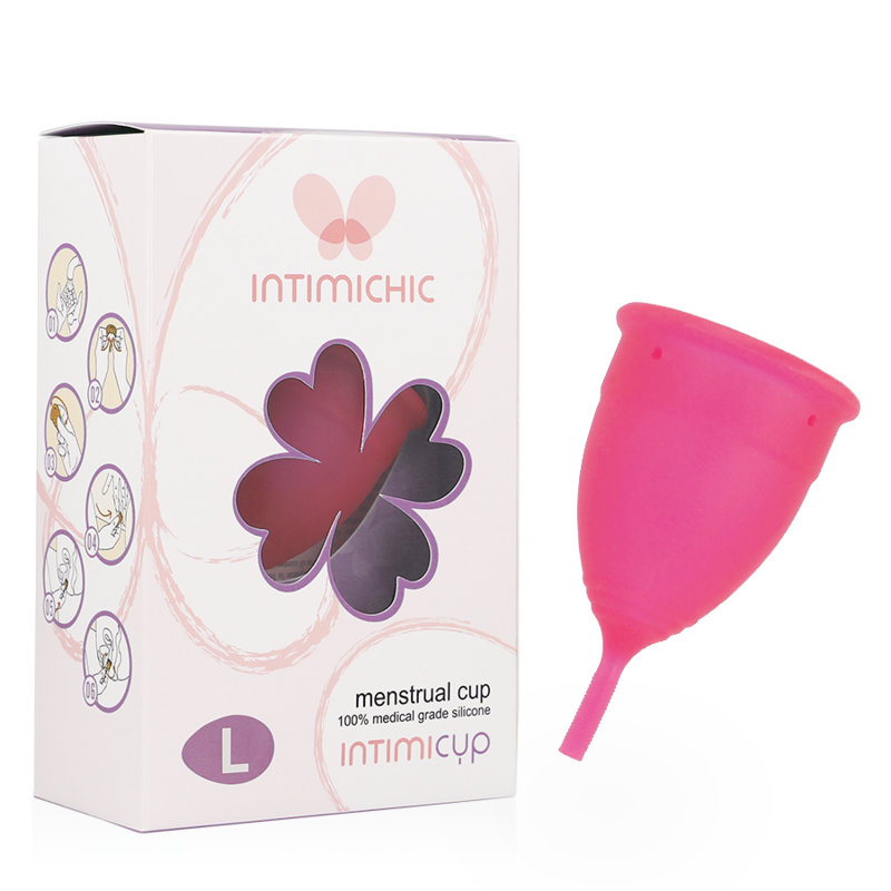 Intimichic Menstrual Cup Medical Grade Silicone Talla L