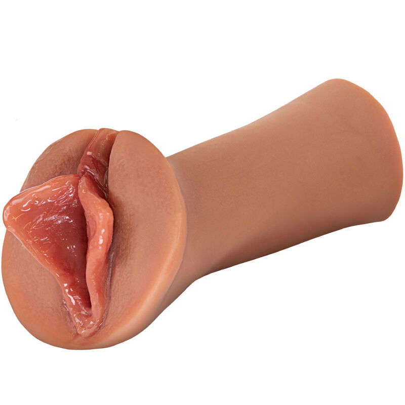 Fetish Fantasy Extreme Luscious Lips Stroker Silicona Caramelo - Masturbador Autolubricante