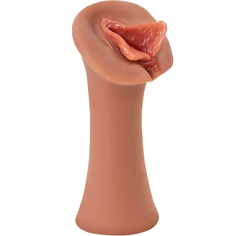 Fetish Fantasy Extreme Luscious Lips Stroker Silicona Caramelo - Masturbador Autolubricante