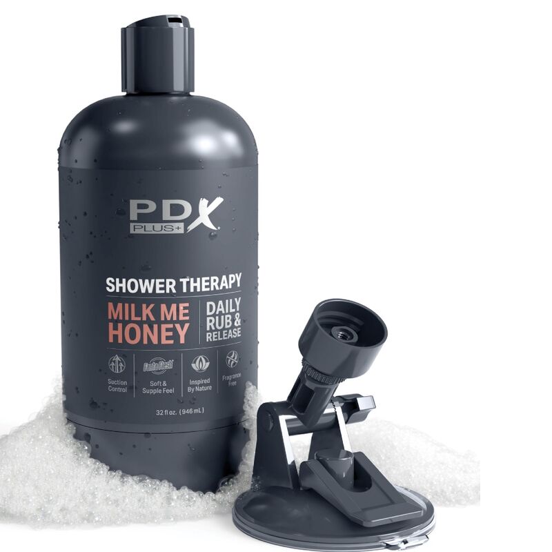 PDX PLUS+ Masturbador Discreto Shower Milk Honey Tan