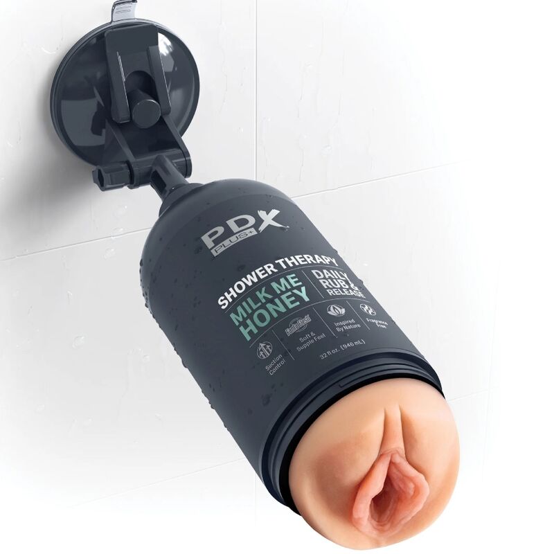 PDX Plus Shower Therapy Milk Me Honey - Masturbador Discreto