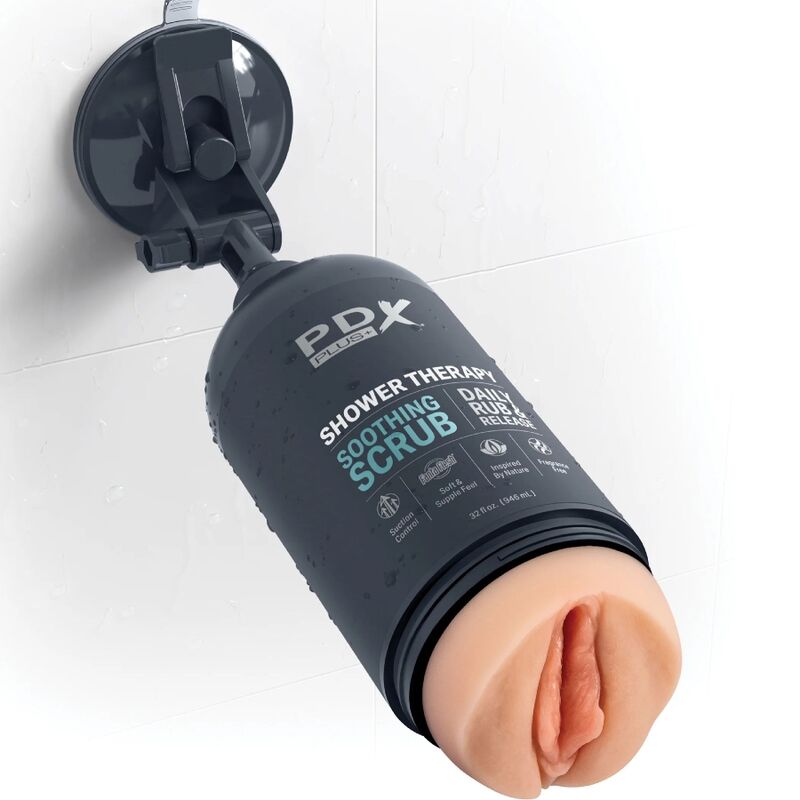 PDX Plus Stroker Botella Champú Discreto - Masturbador con Ventosa