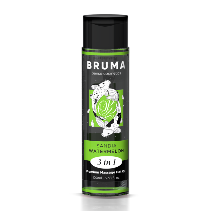 Bruma Premium Massage Hot Oil Watermelon 3 en 1 - 100 ml