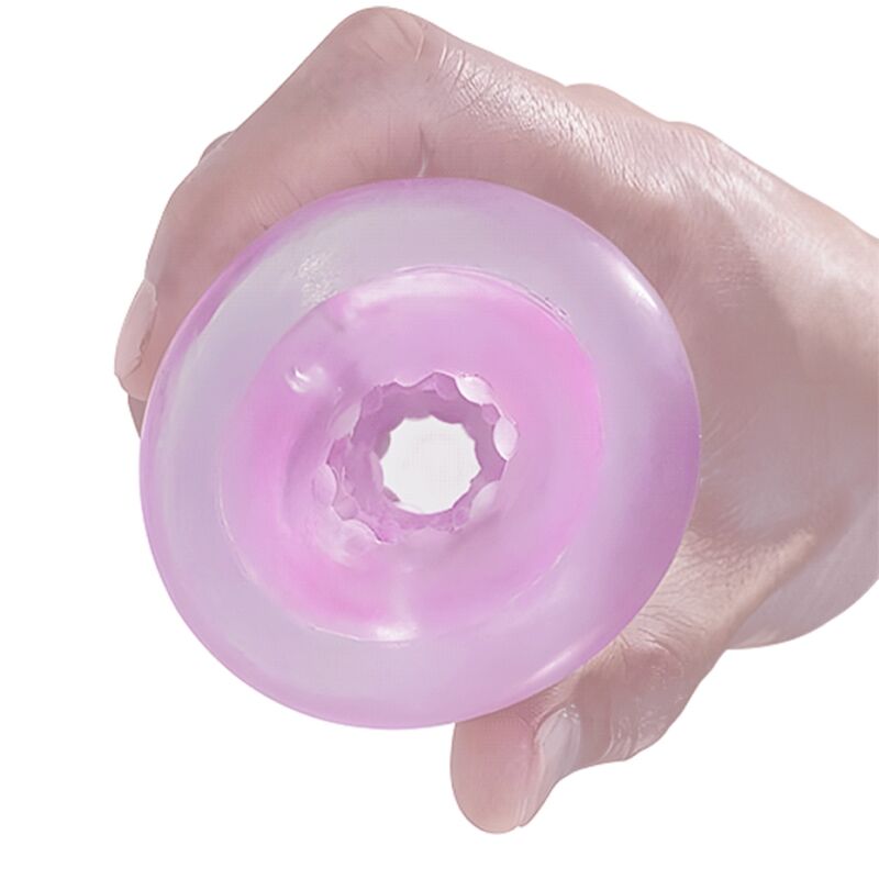 Pretty Love Fantasy Male Masturbator con Espiral Interna y Bolas Transparentes