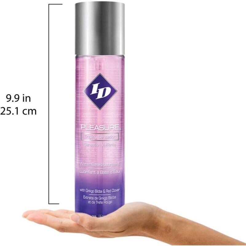 ID Pleasure Lubricante Base Agua Sensación Hormigueo 500ml