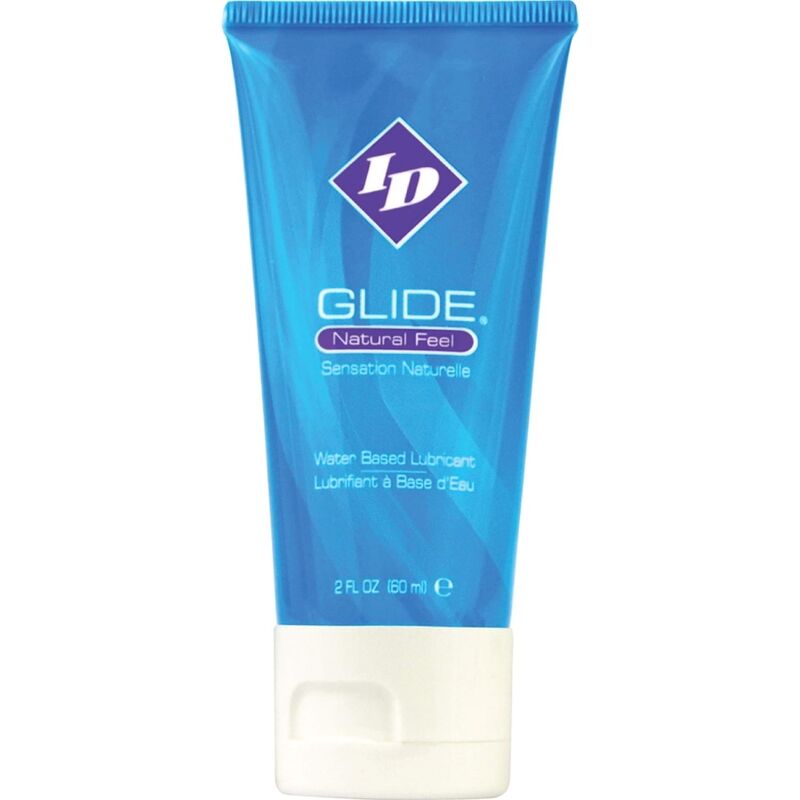 ID Glide Lubricante a Base de Agua Ultra Larga Duración Tubo Viaje 60 ml