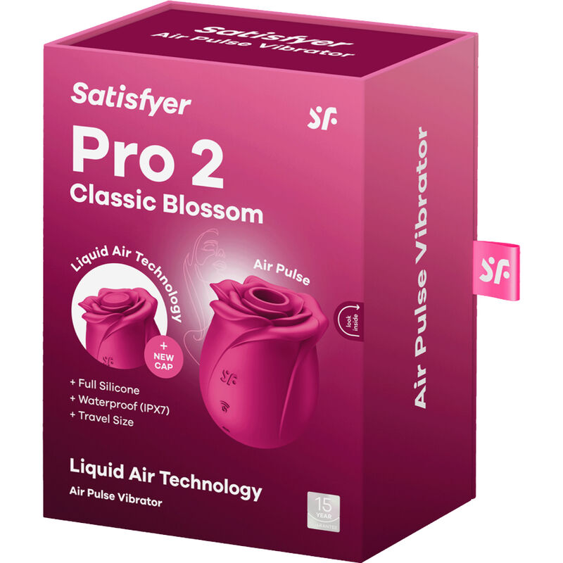 Satisfyer Air Pulse Pro 2 Classic Blossom