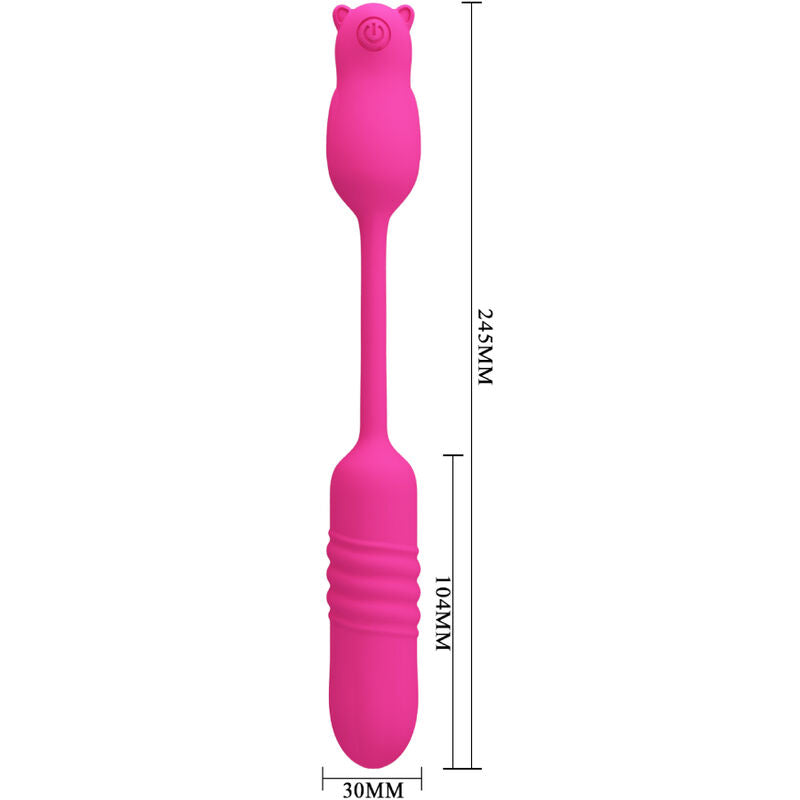Pretty Love Nobikuma Pink - Vibrador de Silicona