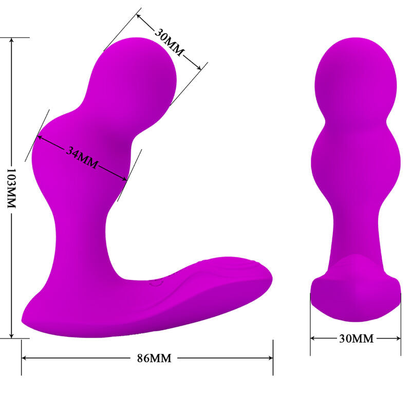 Pretty Love Terrance - Vibrador Anal con Control Remoto