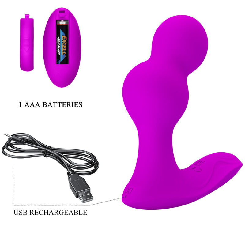Pretty Love Terrance - Vibrador Anal con Control Remoto