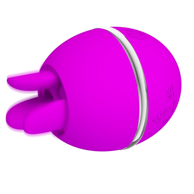 Pretty Love Gemini Ball Purple - Vibrador de Silicona Redondo
