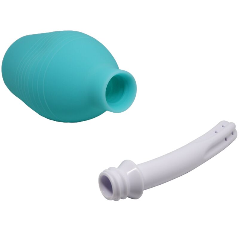 Mr Play Anal Pear Blue Rubber Shower