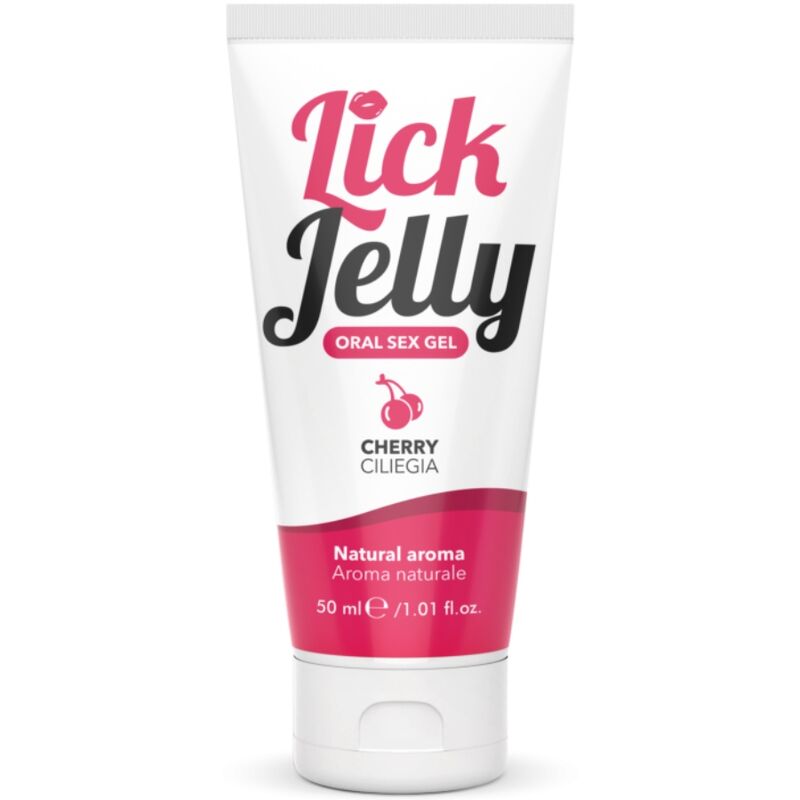 Intimateline Lick Jelly Cherry - Lubricante con Sabor 30 ml