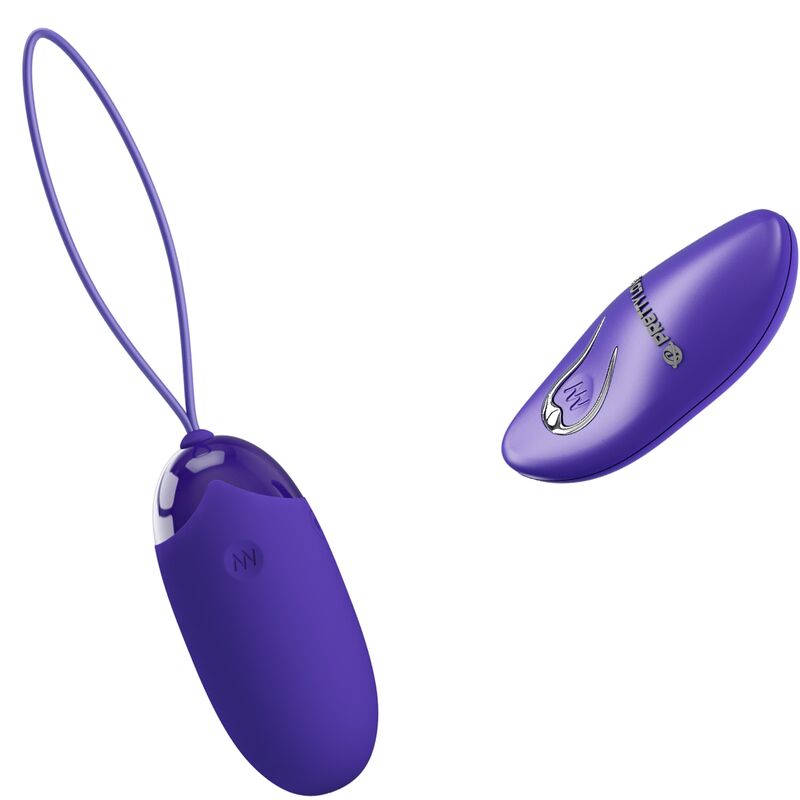 Pretty Love Berger Youth Egg Vibrador con Control Remoto Violeta