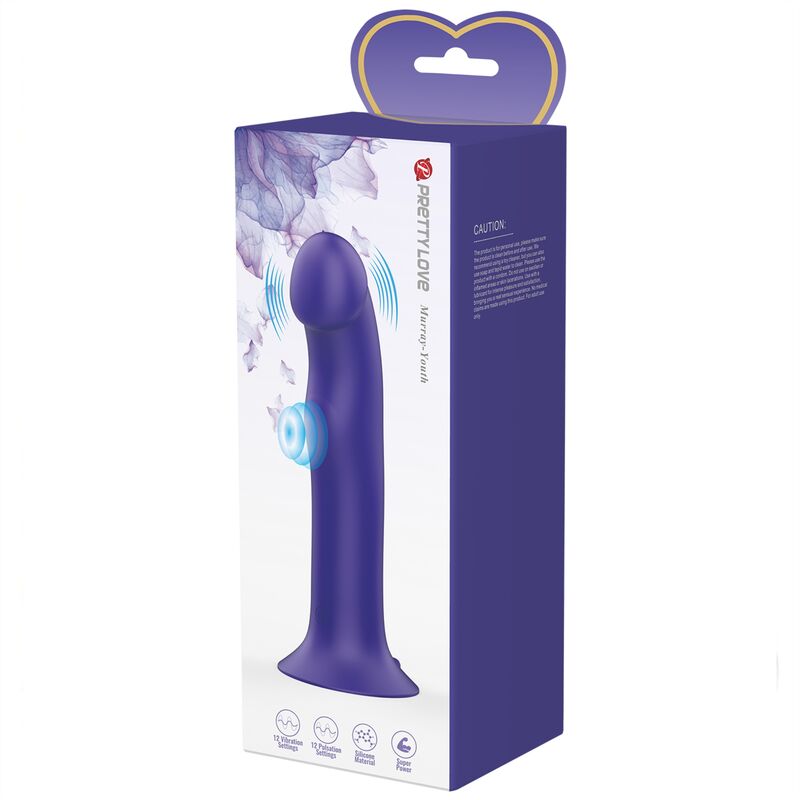 Pretty Love Murray Youth Vibrador Recargable Violeta