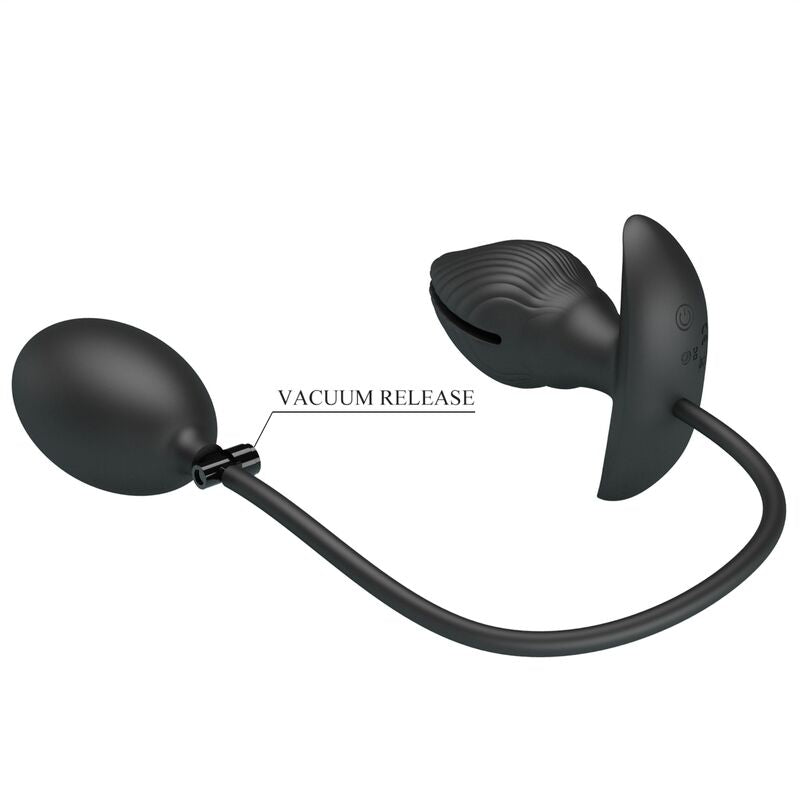 Pretty Love Plug Anal Inflable Recargable - 10 Modos Vibración