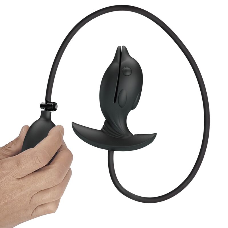Pretty Love Delfín Anal Plug Inflable y Recargable