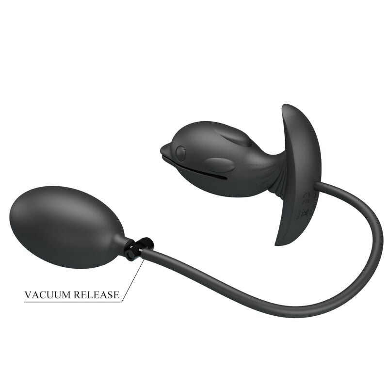 Pretty Love Delfín Anal Plug Inflable y Recargable