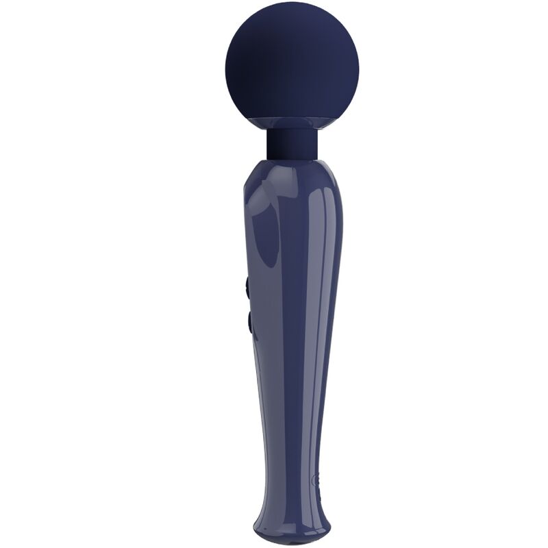 Pretty Love Skyler Vibrador Wand Azul - 10 Modos y 9 Velocidades