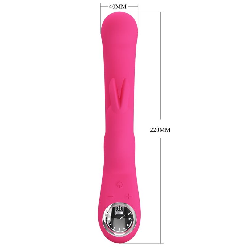 Pretty Love Lamar Rabbit Vibrator Rosa - Estimulador Dual