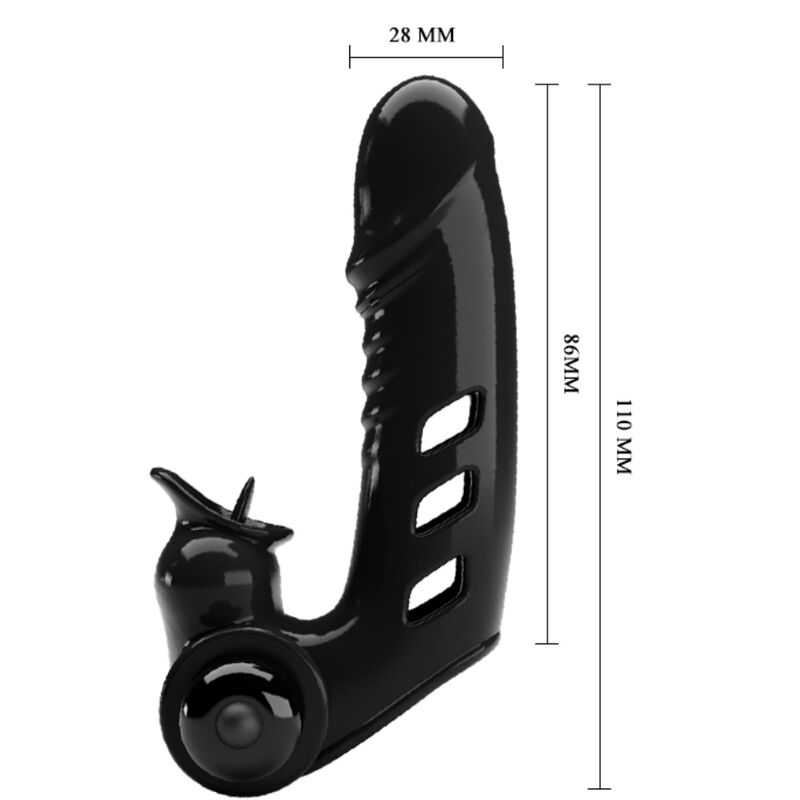 Pretty Love Corbin Black - Vibrador de Dedo