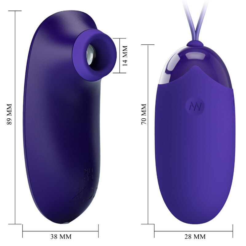 Pretty Love Stimulator Portable Egg - Estimulador Compacto