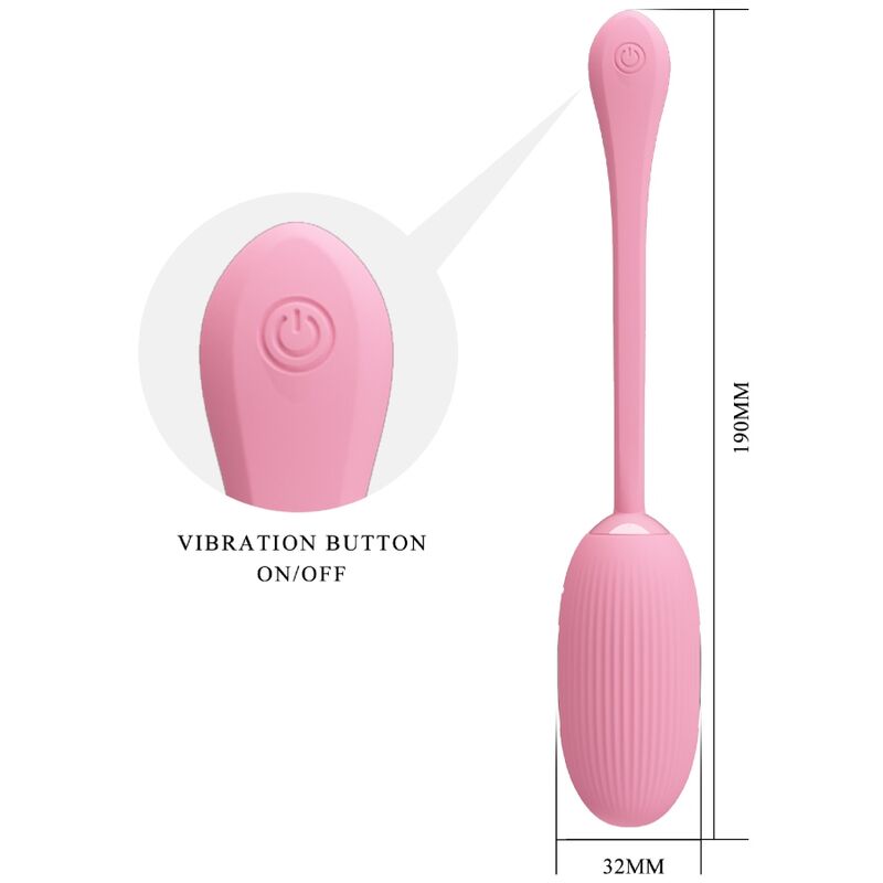 Pretty Love Doreen Pink - Huevo Vibrador Recargable