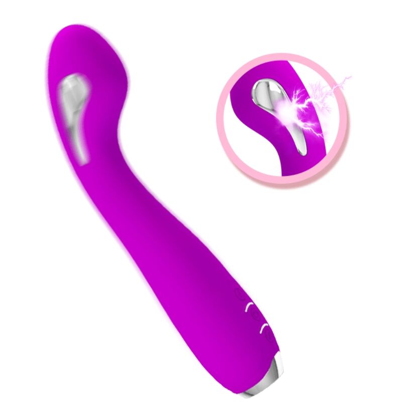 Pretty Love Hector Vibrador Recargable con Electroestimulación Resistente al Agua