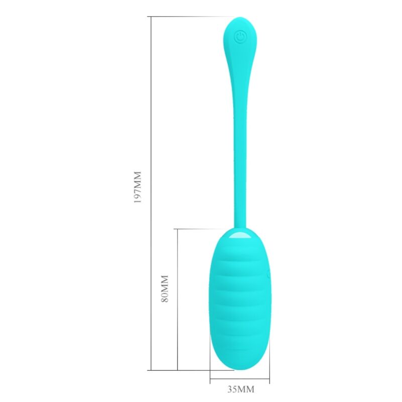 Pretty Love Kirk Vibrador Recargable Verde Claro