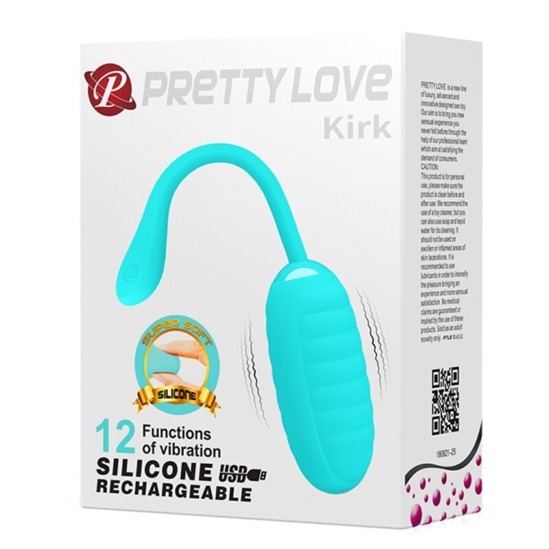 Pretty Love Kirk Vibrador Recargable Verde Claro
