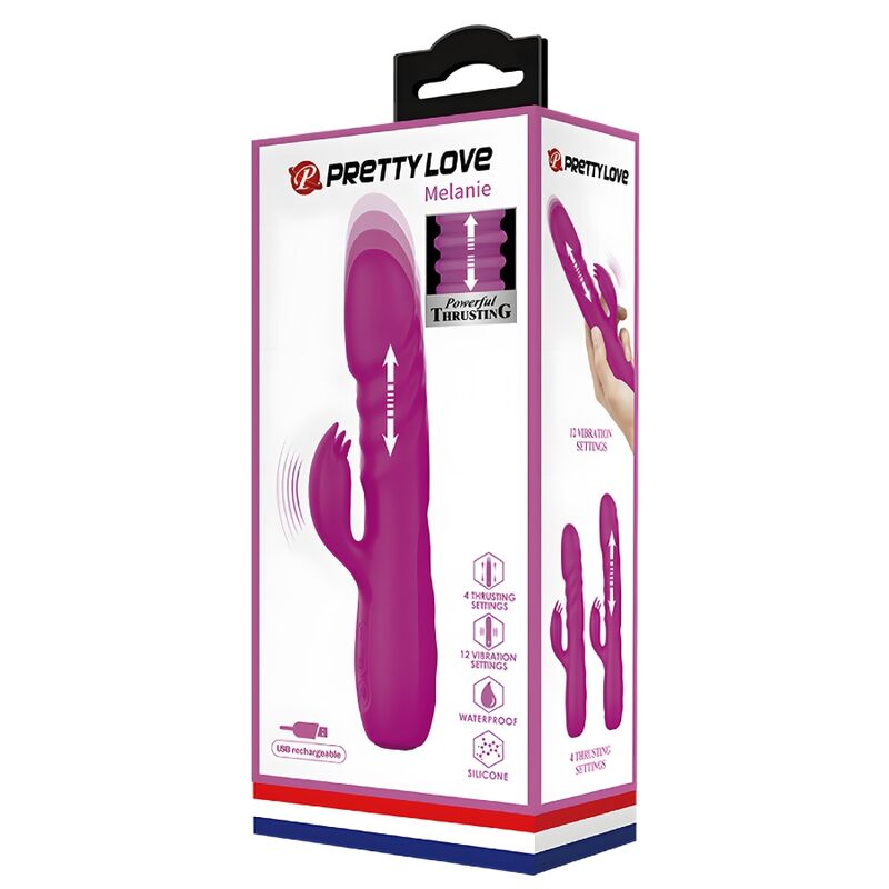 Pretty Love Melanie Purple - Vibrador Recargable