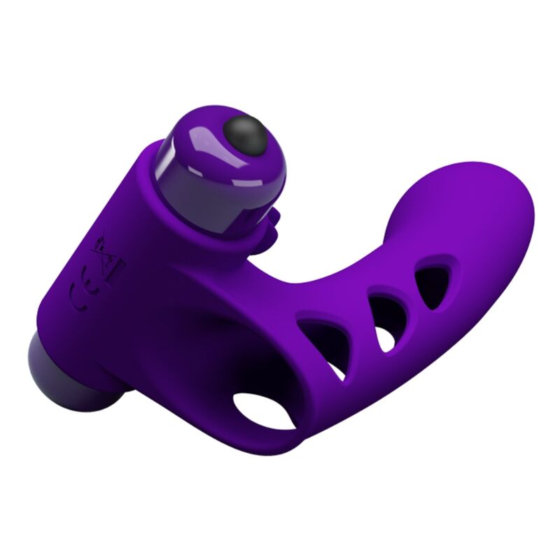 Pretty Love Orlando Purple Vibrator Finger Cover