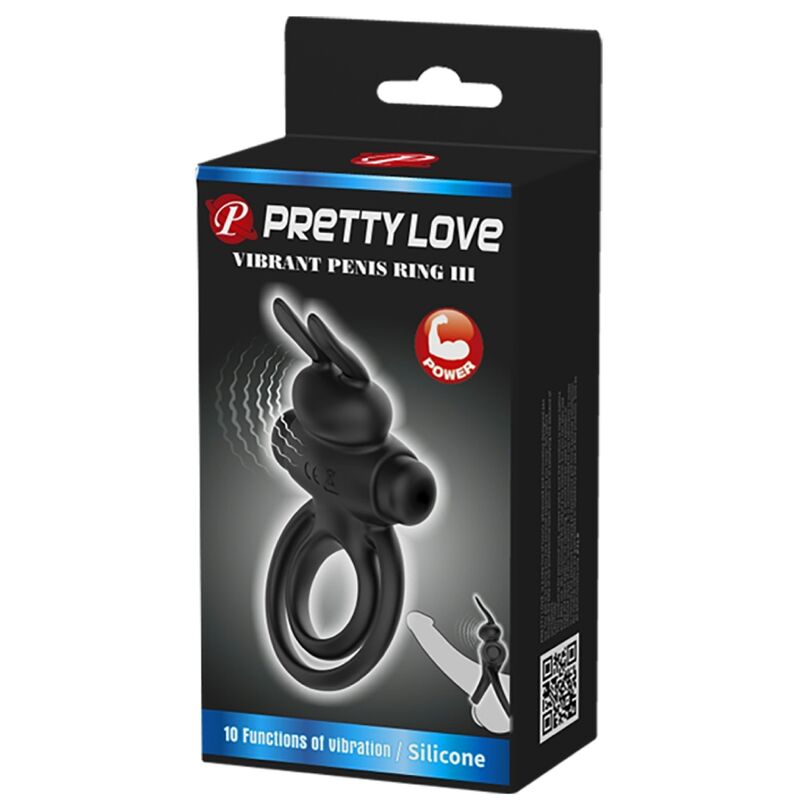 Pretty Love Vibrator III Rabbit Ring
