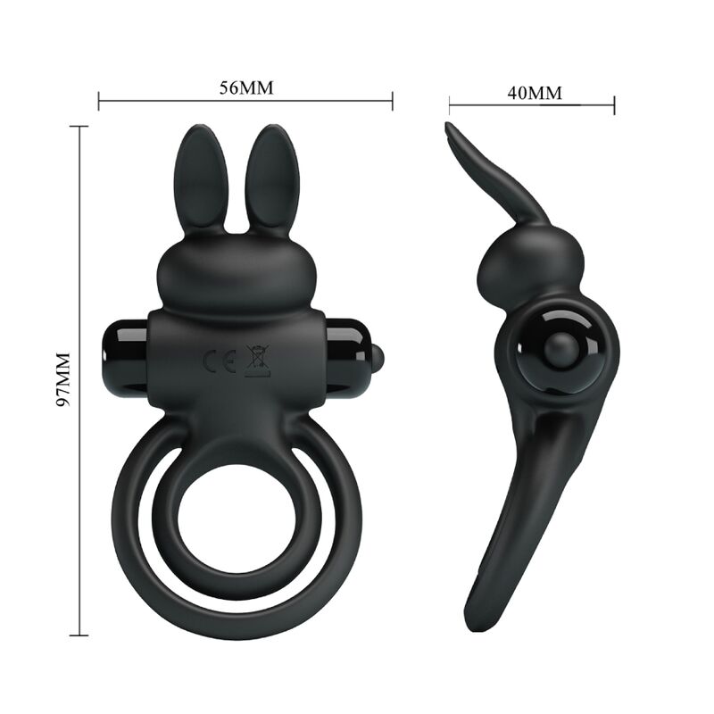 Pretty Love Vibrator III Rabbit Ring