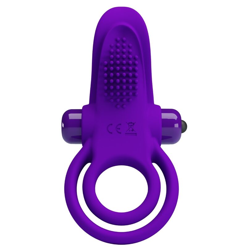 Pretty Love Purple Vibrating Penis Ring