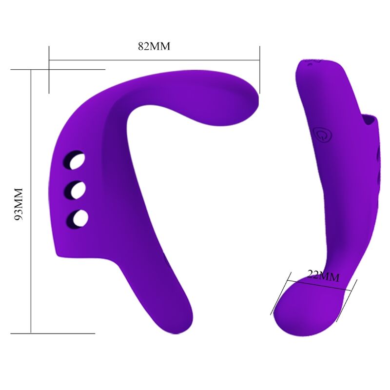 Pretty Love Gorgon Purple - Vibrador Recargable