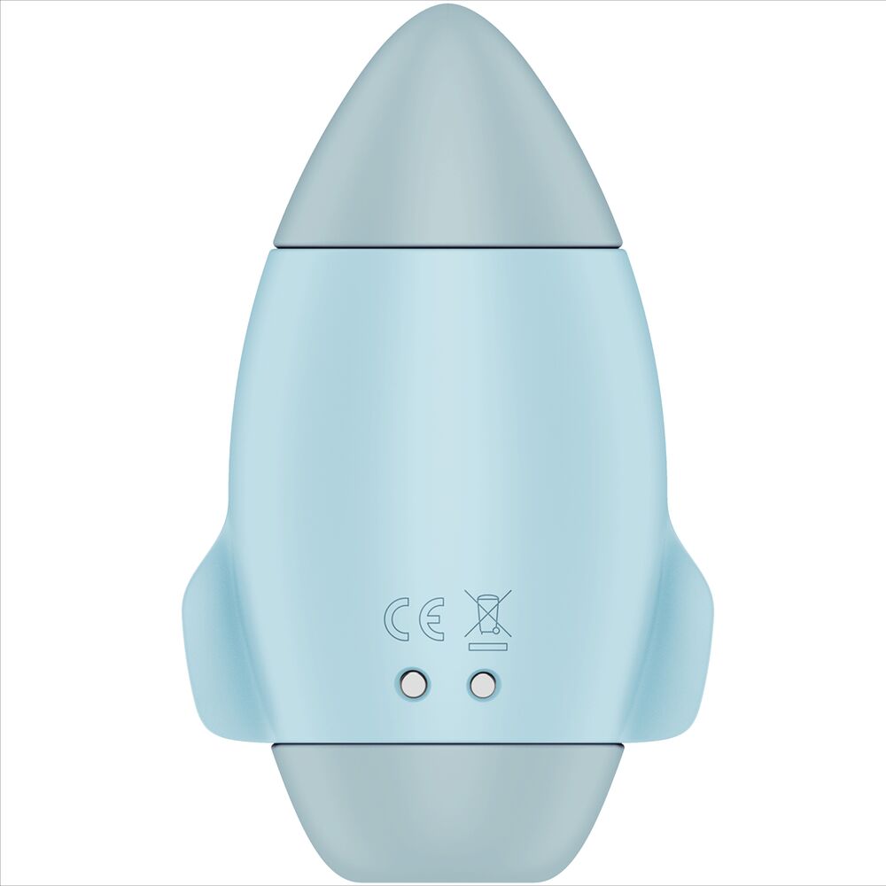 Satisfyer Mission Control Blue Small Double Impulse Vibrator