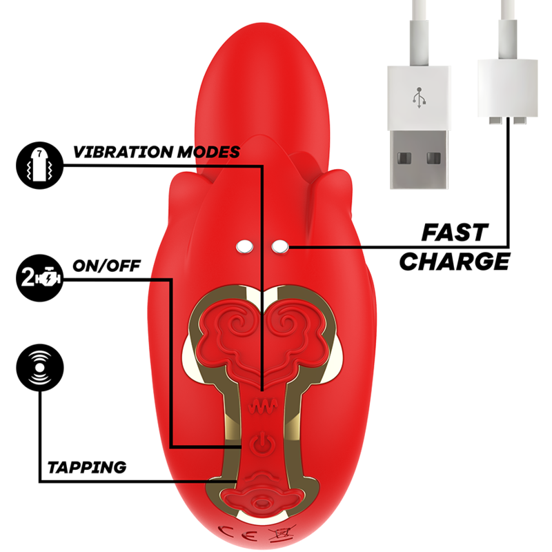 Mia Selena Stimulator - Vibración y Tapping