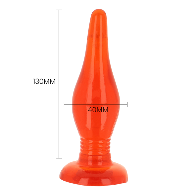 Baile Red Soft Touch Anal Plug 14.2 cm - Estimulador Íntimo Hipoalergénico