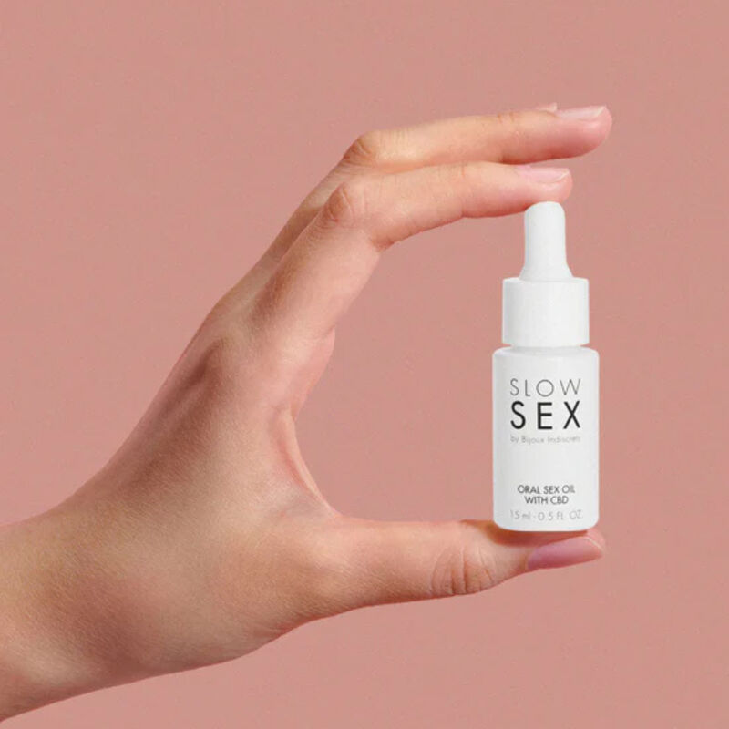 Bijoux Slow Sex Oral Sex Oil with CBD 15 ml