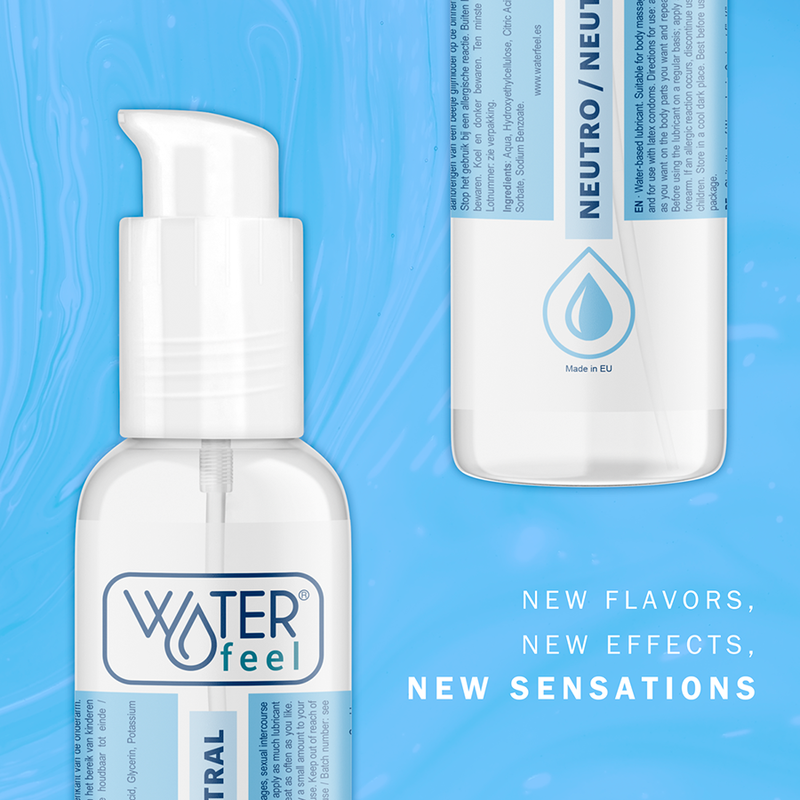 Waterfeel Lubricante Natural 175ml - Base Agua Suave y Sedoso