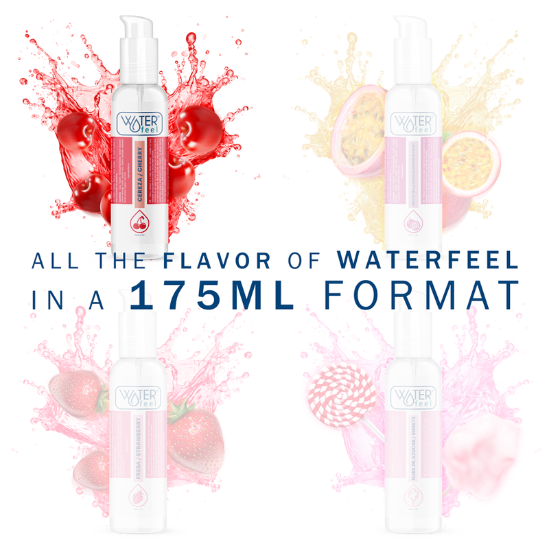 Waterfeel Cherry Lubricant 175 ml - Lubricante con Sabor a Cereza