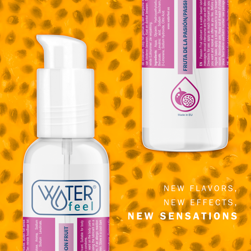 Waterfeel Lubricante Hidrosolubles Sabor Passion Fruit 175 ml